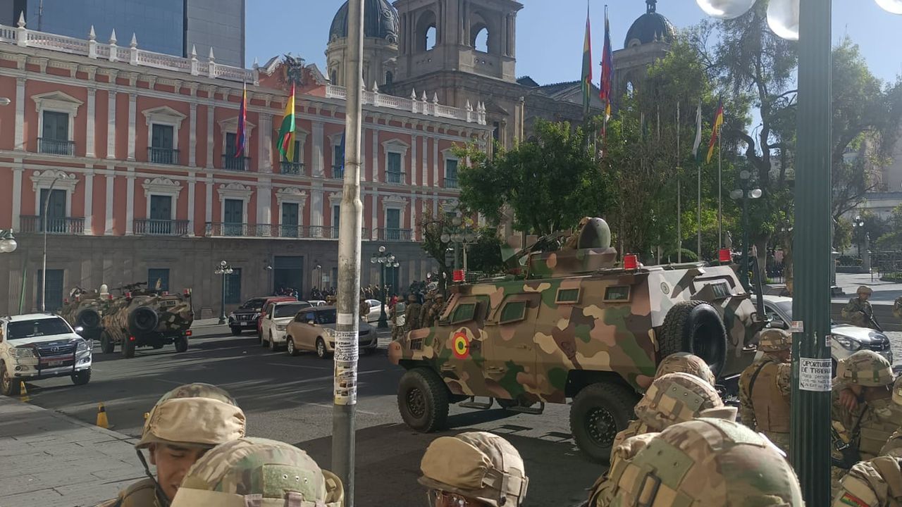 Fracasa El Intento De Golpe De Estado En Bolivia Protagonizado Por Un