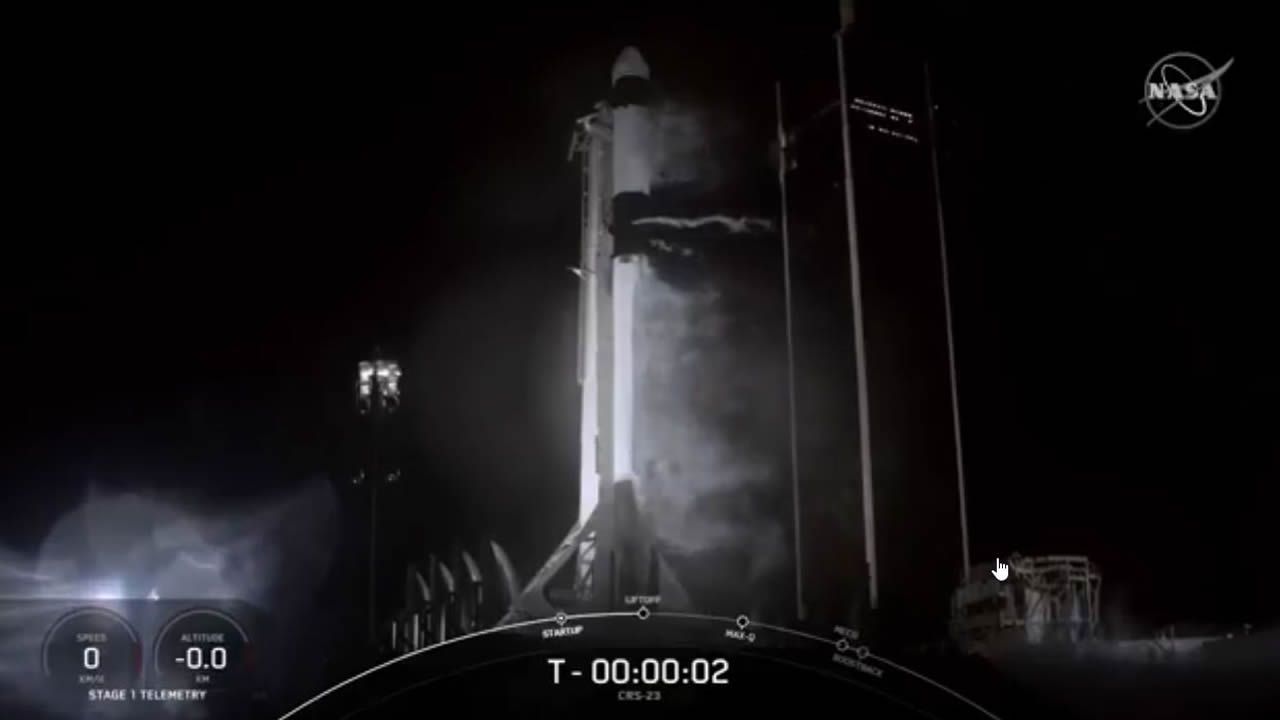 Despega desde Cabo Cañaveral la misión de abastecimiento de Space X a