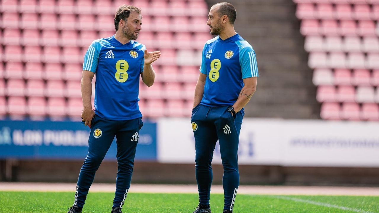 José Barcala y Adrián Negro dos gallegos en Hampden Park