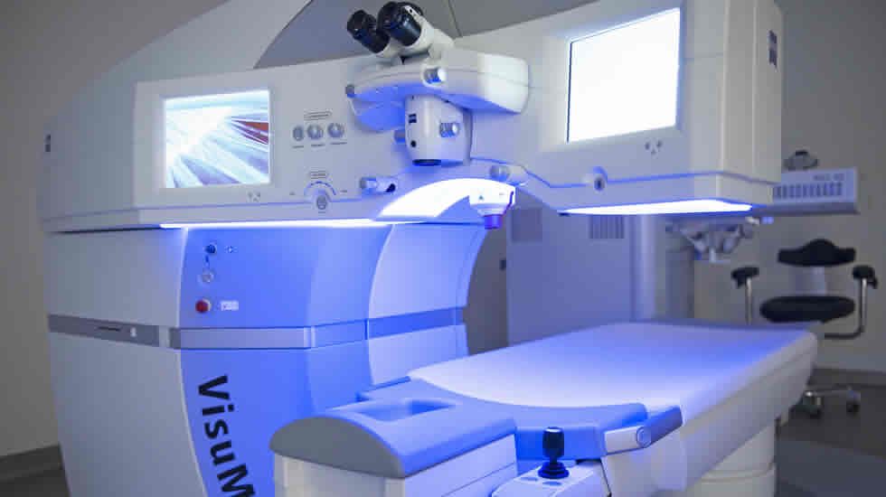 Lser Visumax, de Carl ZEISS, con el que se realiza la tcnica SMILE