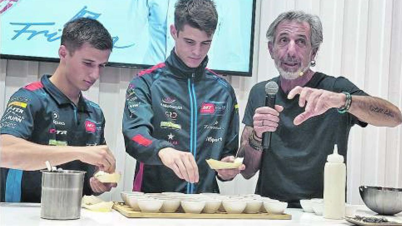 Sergio Garca, Ivn Ortola y Pepe Solla protagonizaron un animado showcooking.