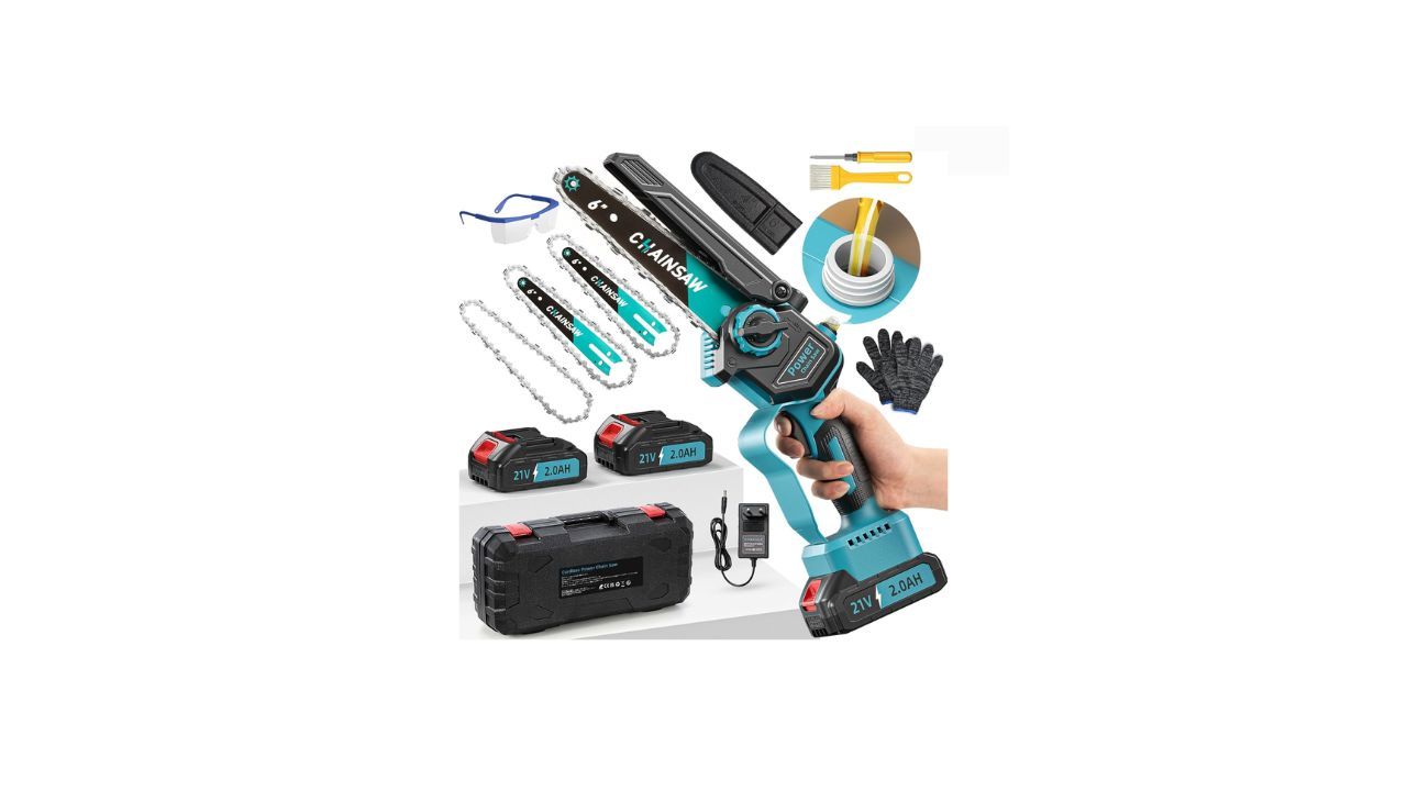 Este modelo apuesta claramente por la relaci�n potencia-precio. Con un motor sin escobillas de 1000W y dos bater�as de 2000 mAh, ofrece empuje suficiente para ramas gruesas sin disparar el coste. Es ideal para quien quiere potencia inmediata y valora tener una segunda bater�a de respaldo. El dep�sito de aceite ayuda a mantener la cadena en buen estado, aunque el conjunto est� m�s pensado para trabajos puntuales intensos que para sesiones muy largas.