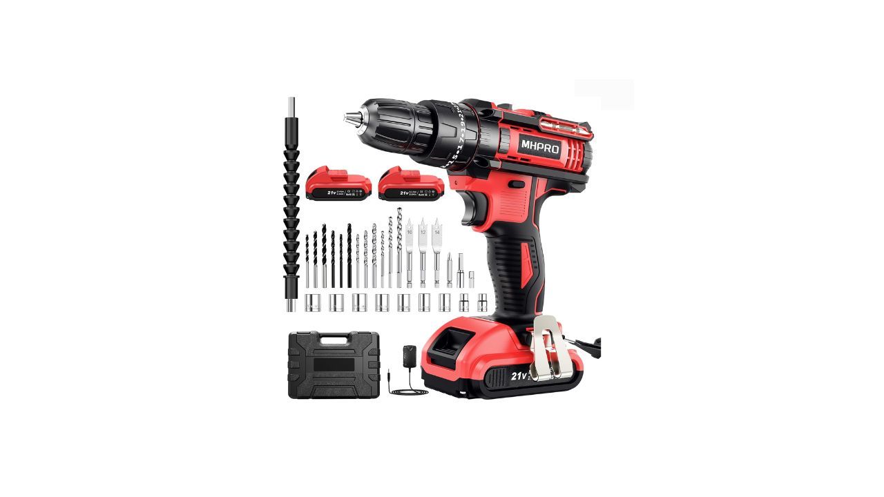 Este modelo viene acompa�ado de dos bater�as, funci�n impacto y un buen lote de accesorios, lo que lo convierte en un pack muy pr�ctico para empezar desde cero. Tiene potencia suficiente para la mayor�a de tareas dom�sticas y la ventaja de poder alternar bater�as cuando una se agota. Ideal como taladro ?para todo? en casa.