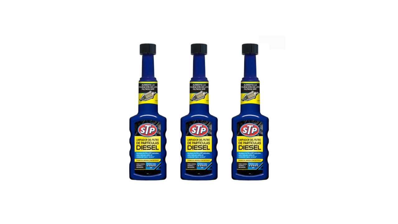 El pack de STP est� orientado a uno de los puntos m�s delicados en los di�sel modernos: el filtro de part�culas. Promete ayudar a reducir acumulaciones de holl�n y favorecer la regeneraci�n del sistema. Es especialmente �til para conductores urbanos que no suelen hacer trayectos largos, ya que el DPF necesita temperatura para limpiarse correctamente. Utilizado de forma puntual, puede contribuir a evitar avisos prematuros en el cuadro.
