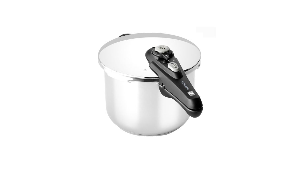 La BRA Vitesse 9L es el modelo m�s vendido en Amazon dentro de su categor�a, y eso no es casualidad. Su capacidad de 9 litros es ideal para piezas grandes de pulpo o para cocinar en cantidad cuando hay invitados. Cuenta con dos programas de cocci�n y un sistema de bloqueo que aporta seguridad adicional. Es una olla pensada para uso frecuente, robusta y fiable, perfecta para quienes quieren una soluci�n duradera y vers�til en la cocina gallega.