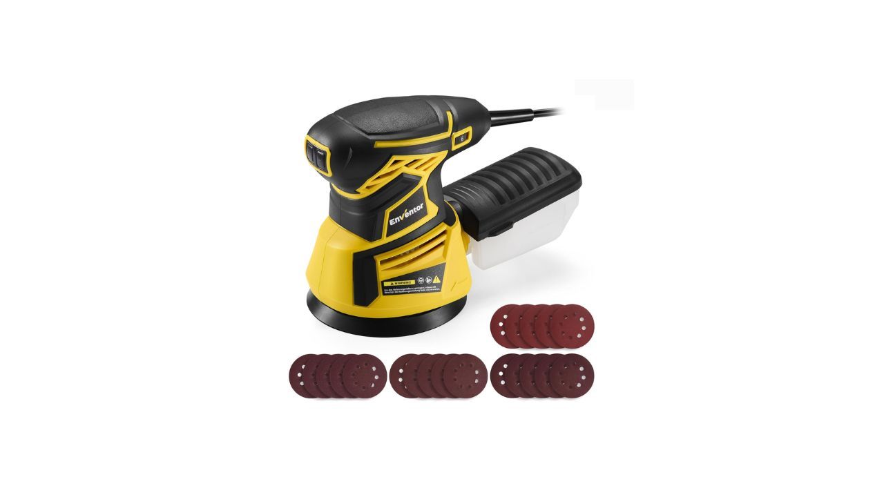 La Enventor Lijadora Orbital 350W destaca por su potencia y sus seis velocidades variables. Esto permite ajustar el ritmo seg�n el tipo de madera o incluso trabajar en acero ligero. Incluye un buen surtido de discos abrasivos y sistema de recogida de polvo. Es una alternativa interesante para quienes buscan algo m�s potente sin complicarse con herramientas profesionales.