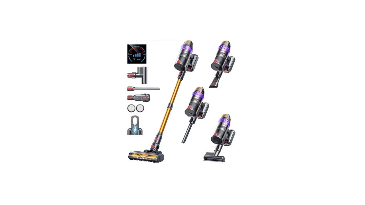 La BUTURE VC90 destaca por su cifra de succi�n de hasta 65 kPa y su motor de 600W. Es uno de los modelos m�s potentes dentro de esta selecci�n.Incluye cepillo espec�fico para �caros, algo especialmente �til en colchones y sof�s. Si buscas una limpieza m�s profunda y tienes mascotas o alergias, es una opci�n muy interesante dentro de este presupuesto.