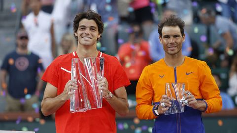 Entrega de trofeos del Indian Wells