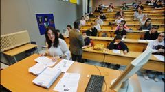 Los nervios del primer d�a de ex�menes