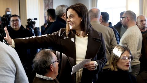 Carmela L�pez, candidata del PSOE a presidir la Diputaci�n de Lugo