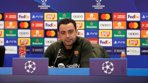 Xavi Hern�ndez.Xavi Hern�ndez, entrenador del Barcelona