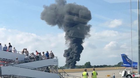 Una avioneta se estrella tras despegar del aeropuerto Southend de Londres