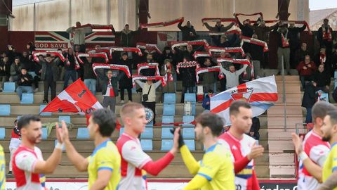 Las im&aacute;genes del partido entre el Arousa y el Cambados