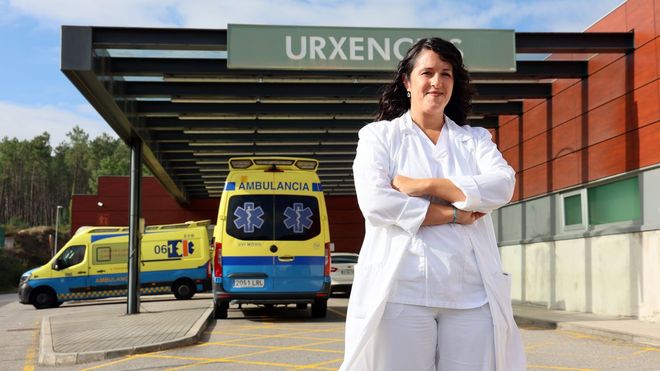 Bea Abu&iacute;n es portavoz de la Sociedad Espa&ntilde;ola de Medicina de Urgencias y Emergencias (Semes).