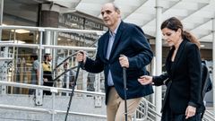 El empresario Juan Carlos Barrab�s, a su salida de los juzgados de Plaza de Castilla el pasado 15 de junio del 2026