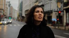 Claudia Carvalho es brasile�a y trabaja en el servicio de limpieza de un hospital de A Coru�a