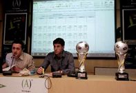 Imagen del sorteo celebrado ayer en el Sal�n de �mbito Cultural de El Corte Ingl�s.