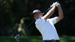 El golfista Sergio Garc�a, en Florida