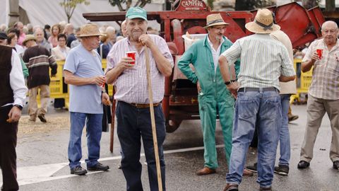 Meira reivindic� los trabajos acestrales del campo en una nueva edici�n de la Festa da Malla.