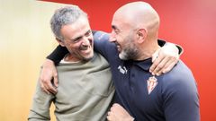 Luis Enrique y Abelardo
