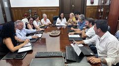Reuni�n del equipo de gobierno de Mar�n