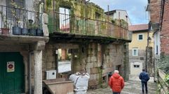 Edificaci�n de la calle dos Fornos de Ribadavia que ser� un hotel con encanto