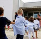 En el Berganti�os hay nuevas aulas. 