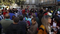 Domingo de pi�ata en Xinzo de Limia.