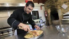 Jorge L�pez, xefe de coci�a do Forno de Tovar, nunha imaxe de arquivo