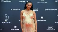 Ana Peleteiro, en abril durante la gala de entrega de los Laureus World Sports Awards 2026