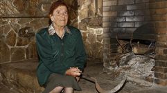 Aurora Ramos, a sus 102 a�os, recitando coplas