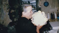 Adolfina Cass Rama, da Vila da Igrexa, nunha imaxe tomada por Schubarth nos anos 80.