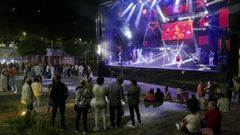 Actuaci�n del grupo Fania Show en una imagen de archivo.