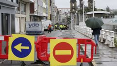 El tr�fico de la calle de la Iglesia qued� cortado desde San Diego y hasta M�ndez N��ez a primera hora de la ma�ana de este jueves.
