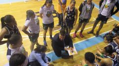 Chiqui Barros, durante un partido con la UTE de Quito