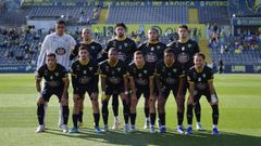 Once de gala do Tondela na s�a visita ao Arouca na derradeira xornada de liga.
