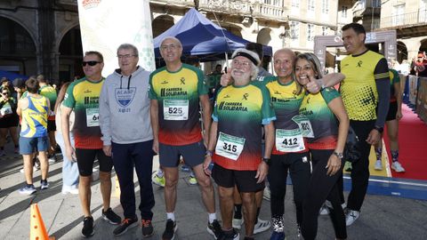 Carrera solidaria de la Guardia Civil en Ourense.