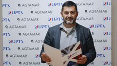 Eduardo Abad Sabar�s, presidente de UPTA, organizadora del Congreso Nacoinal de Relevo Generacional junto a UGT.