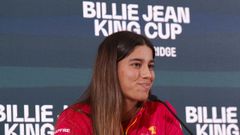 J�ssica Bouzas, en una edici�n anterior en la Billie Jean King Cup.