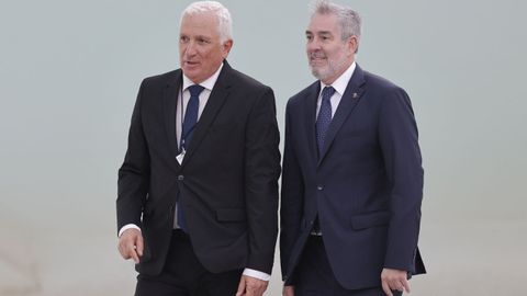 El presidente de Canarias, Fernando Clavijo