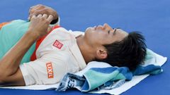 Nishikori, lesionado, termin abandonando