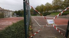 Las pistas de Fonti�as cerradas por la pandemia en el 2020