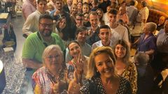 Teresa Mallada, presidenta del PP Asturias,  en un acto de la Junta Local de Oviedo