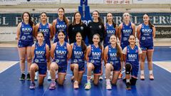 Equipo de infantiles del Baxi Ferrol que tomar� parte en la Minicopa de la Reina