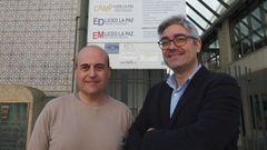 Martn Lpez lvarez, director tcnico del CPR Liceo La Paz  y Sergio Carracedo, coordinador de FP del centro educativo corus