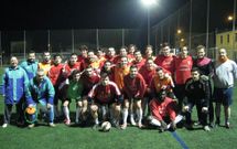 La plantilla del Club Lemos se conjur� en el entrenamiento del viernes para ganar esta tarde. 
