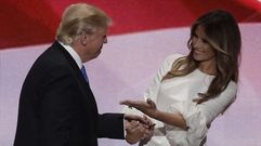 Melania Trump eclipsa a Donald