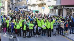 Gran participaci�n en la andaina solidaria contra el c�ncer de Malpica
