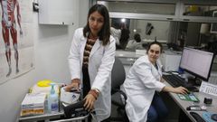 Evelyn Carabaj Gambarrotti y Cristina Diguez Varela, nuevas mdicas en el centro de salud de Viveiro