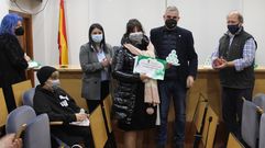 Blanco y Negro recogi� el primer premio del Concurso de Escaparates de Ames.